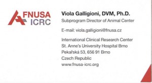 Viola Galligioni business card